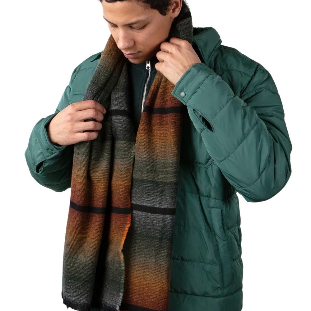 BARTS Amsterdam designer scarf rust